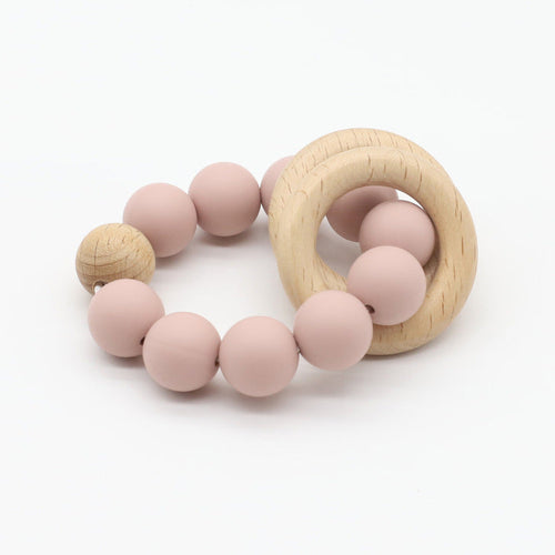 Baby Multicolor Chewable Teether Chain – Soothing in Style