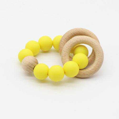 Baby Multicolor Chewable Teether Chain – Soothing in Style
