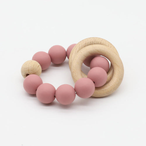 Baby Multicolor Chewable Teether Chain – Soothing in Style